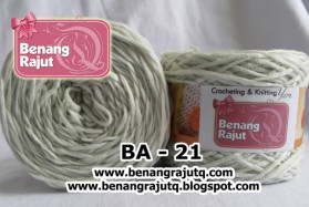 BA 21 - BENANG ARKILIK / BENANG PITA (CLASSIC WHITE)