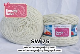 benang rajut limited SW 75 - OFF WHITE