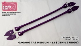 GAGANG TAS MEDIUM - 12 (GTM-12 UNGU)