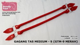GAGANG TAS MEDIUM - 9 (GTM-9 RED/MERAH)