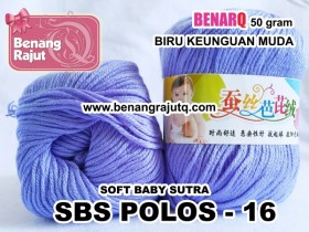 Benang Rajut Soft Baby Sutra POLOS - 16