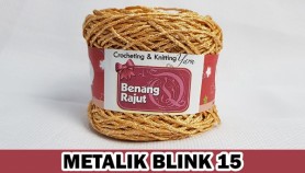 METALIK BLINK - 15 (ORANGE MUDA)