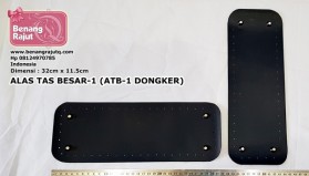 ALAS TAS BESAR- 01 (DONGKER) - 32cm x 11.5cm