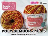 BENANG RAJUT POLY SEMBUR D18 - 5