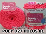 POLY D27 POLOS 81 STABILO PINK