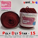 POLY D27 STAR 15 MAROON